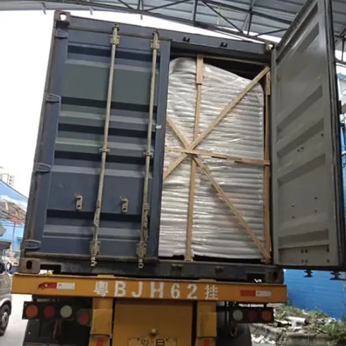 Full container shipment of mixed cargo packed by Guangzhou Click