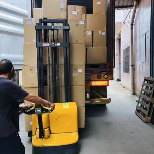 Our warehouse facility in Guangzhou